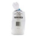 Cups and Lids | Karat C-KC78TS-NH 8 oz. to 10 oz. Cold Cup No Hole Flat PET Lids - Clear (1000/Carton) image number 3