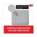 Mouse Pads & Wrist Support | 3M MP200PS 8-1/2 in. x 7 in. Precise Mouse Pad with Repositionable Nonskid Back - Gray Bitmap image number 5