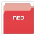File Folders | Pendaflex 153 1/3 RED 1/3-Cut Tabs Assorted Legal Size Colored File Folders - Red/Light Red (100/Box) image number 3