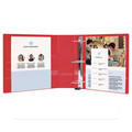 Binders | Avery 79170 11 in. x 8.5 in. 1 in. Capacity 3 Rings Heavy-Duty View Binder with DuraHinge and One Touch EZD Rings - Red image number 3