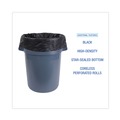Trash Bags | Boardwalk V8647EKKR01 43 in. x 47 in. 56 gal. 19 mic High-Density Can Liners - Black (150/Carton) image number 5