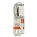 Surge Protectors | Belkin BE106000-08R 720 J 6 AC Outlets 8 ft. Cord Home/Office Surge Protector with Rotating Plug - White image number 0
