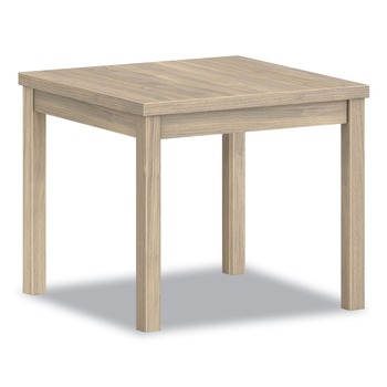 COFFEE AND ACCENT TABLES | HON H80193.LKI1LKI1 80000 24w x 20d x 20h Laminate Occasional Rectangular End Table - Kingswood Walnut