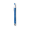 Pens | BIC VCGN11-BE Fine 0.7 mm GLIDE Exact Retractable Ballpoint Pen - Blue Ink, Blue Barrel (1-Dozen) image number 3