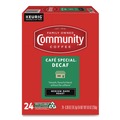 Coffee | Community Coffee 5000374327 Coffee K-Cups - Cafe Special Decaf (24/Box) image number 0