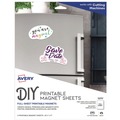 Dividers & Tabs | Avery 03270 8.5 in. x 11 in. Printable Magnet Sheets - White (5/Pack) image number 0