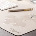 Back to School Sale | Smead 64831 31.5 x 15.7 Vegan Leather Desk Pads - SandStone image number 3