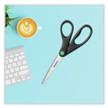 Just Launched | Westcott 41418 8 in. Long, 3.25 in. Cut Length KleenEarth Scissors - Black Straight Handle image number 5