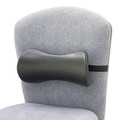 Office Furniture & Lighting | Safco 7154BL 14.5 x 3.75 x 6.75 Lumbar Support Memory Foam Backrest - Black image number 2