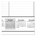 Notebooks & Pads | AT-A-GLANCE SK2416-00 21.75 in. x 17 in. 16-Month (Sept 2025-Dec 2026) Academic Year Ruled Desk Pad - White Sheets/Black Binding/Black Corners image number 3