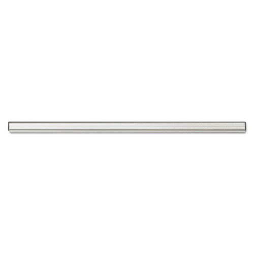 Desk Shelves | Advantus 2000 1.5 in. x 24 in. Grip-A-Strip Display Rails - Satin Aluminum image number 0