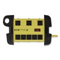 Surge Protectors | Tripp Lite TLM812SA 8 AC Outlets 12 ft. Cord 1500 J Protect It! Industrial Safety Surge Protector - Yellow/Black image number 1