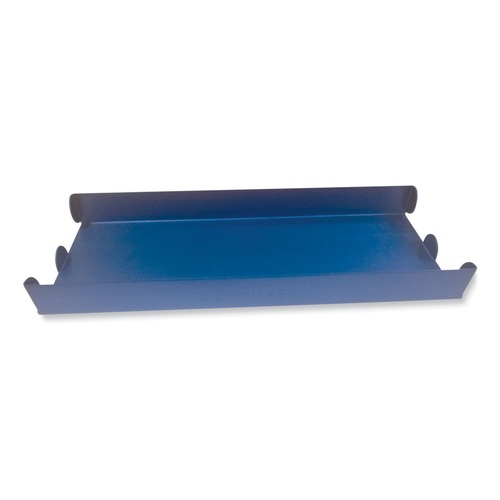 Retail Store Supplies | CONTROLTEK 560066 3.5 in. x 10 in. x 1.75 in. Nickels Stackable Metal Coin Tray - Blue image number 0