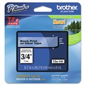 Labels | Brother P-Touch TZE141 TZe 0.7 in. x 26.2 ft. Standard Adhesive Laminated Labeling Tape - Black on Clear image number 0