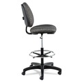 Just Launched | Alera ALEIN4641 Interval Series 23.93 in. to 34.53 in. Seat Height Swivel Task Stool - Graphite Gray image number 6