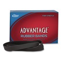 Rubber Bands | Alliance 58075 Advantage 0.06 in. Gauge Classic Rubber Bands - Black/Size 107 (1/Box) image number 0