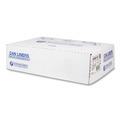  | Inteplast Group S334011N 33 in. x 40 in. 11 mic 33 Gallon High-Density Commercial Can Liners - Clear (500/Carton) image number 4