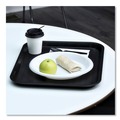 Cups and Lids | Boardwalk BWKHOTBL8 Plastic Hot Cup Lids for 8 oz. Hot Cups - Black (1000/Carton) image number 8