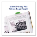 Dividers & Tabs | Avery 74768 2.5 in. x 1 in. 1/5-Cut Ultra Tabs Repositionable Tabs - Assorted Colors (24/Pack) image number 5