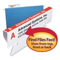 File Folders | Smead 64915 Viewables 3.5 in. Wide 1/3-Cut Label Pack Refill Hanging Folder Tabs and Labels - White (160/Pack) image number 5