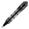 Pens | uni-ball 60106 VISION Extra-Fine 0.5 mm Stick Roller Ball Pen - Black Ink Gray/Black/Clear Barrel (1-Dozen) image number 6