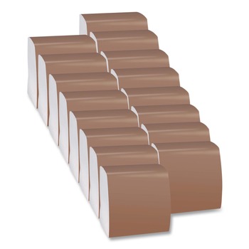 Scott 98171 1-Ply 1/4-Fold 16-3/4 in. x 17 in. Dinner Napkins - White (4000/Carton)