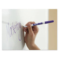 Washable Markers | EXPO 86002A Low-Odor Bullet Tip Dry-Erase Marker - Fine/Red (1-Dozen) image number 5