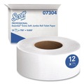 Toilet Paper | Scott 07304 3.55 in. x 750 ft. 2-Ply Septic Safe Essential Extra Soft JRT - White (12/Carton) image number 0