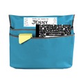 Office Filing Cabinets & Shelves | C-Line 10415 16.37 in. x 13.5 in. Fabric/Vinyl Chair Cubbies for Most Classroom Chair Styles - Seaside Blue/Medium image number 3