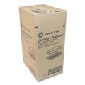 Food Trays, Containers, and Lids | Pactiv Corp. 0CNC10700DZY MealMaster 10 x 7.1 x 2.1 Rib Container - Black/Clear (90/Carton) image number 1