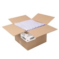 Food Wraps | Paterson WG01014 12 in. x 12 in. Grease-Resistant Food Wrap - Blue Check (5000/Carton) image number 1