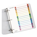 Binders | Cardinal 61518 11 x 8.5 OneStep Printable Table of Contents and 1 to 15 Dividers - White/Assorted Tabs (15/Set) image number 2