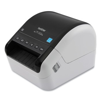 LABEL MAKERS | Brother QL1100 QL-1100 6.7 in. x 8.7 in. x 5.9 in. 69 Labels Print Speed Wide Format Professional Label Printer