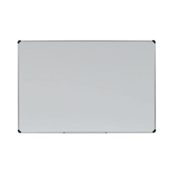 Universal UNV43735 72 in. x 48 in. Lacquered Steel Magnetic Dry Erase Marker Board - White Surface, Aluminum/Plastic Frame
