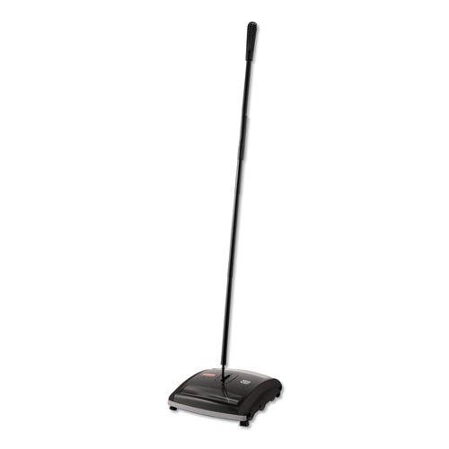 Just Launched | Rubbermaid Commercial FG421588BLA 44 in. Handle Brushless Mechanical Sweeper - Black/Yellow image number 0