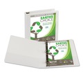 Binders | Samsill 16957 11 in. x 8.5 in. 3 Rings 1.5 in. Capacity Earth's Choice Plant-Based D-Ring View Binder - White image number 3