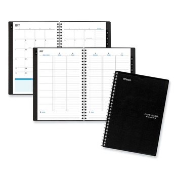 AT-A-GLANCE CAW45100 8.5 in. x 6.75 in. 12-Month (Jul 2025-Jun 2026) Academic Year Customizable Student Weekly/Monthly Planner