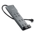 Surge Protectors | Belkin BE108200-06 3390 J 8 AC Outlets 6 ft. Cord Home/Office Surge Protector - White image number 0