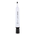 Washable Markers | Universal UNV43655 Broad Chisel Tip Dry Erase Marker Value Pack - Black (36/Pack) image number 2