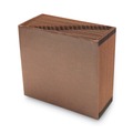 File Folders | Smead 70425 TUFF 1/21-Cut Tab Expanding Open-Top Stadium File - Letter, Redrope image number 1