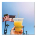Cups and Lids | Vegware C96F-CH 96 Series Compostable Cold Cup Lids (1000/Carton) image number 3
