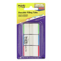Page Flags | Post-it Tabs 686L-GBR 1 in. Wide 1/5-Cut Lined Tabs - Assorted Colors (66/Pack) image number 1