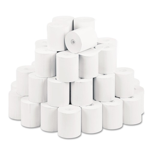 Just Launched | PM Company 5214 3.13 in. x 230 ft. Direct Thermal Printing Paper Rolls - White (50/Carton) image number 0