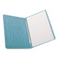 File Folders | Oxford 12901 8.5 in. x 11 in. 3 in. Capacity 2-Prong Fastener Heavyweight PressGuard and Pressboard Report Cover - Light Blue image number 2