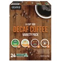 Coffee | Green Mountain Coffee 5000374162 0.38 oz. K-Cup Decaf Variety Coffee K-Cups - Assorted Flavors (24/Box) image number 0