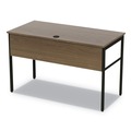 Office Desks & Workstations | Linea Italia LITUR600NW Urban Series 47.25 in. x 23.75 in. x 29.5 in. Desk Workstation - Natural Walnut image number 0
