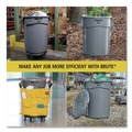 Trash & Waste Bins | Rubbermaid Commercial FG263273BLUE Brute 32 Gallon Polyethylene Recycling Container - Blue image number 7