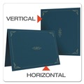 Frames | Oxford 29900235BGD 11.25 in. x 8.75 in. Certificate Holder - Dark Blue (5/Pack) image number 3