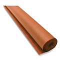 Arts & Crafts Supplies | Pacon P0063100 35 lbs. Wrapping Weight 36 in. x 1000 ft. Rainbow Duo-Finish Colored Kraft Paper - Orange (1-Roll) image number 2