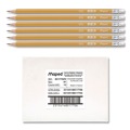 Pencils | Maped Helix 851770ZT Essentials Triangular Pre-Sharpened HB No. 2 Pencils - Black Lead/Yellow Barrel (144/Box) image number 0